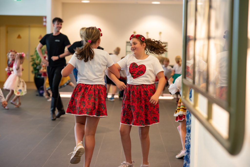 Warsztaty taneczne w klasach 1- 3