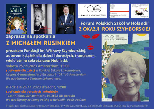 Spotkanie z p.Michałem Rusinkiem