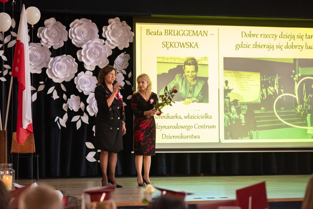 Dyplom uznania dla p.Beaty Bruggeman-Sękowskiej