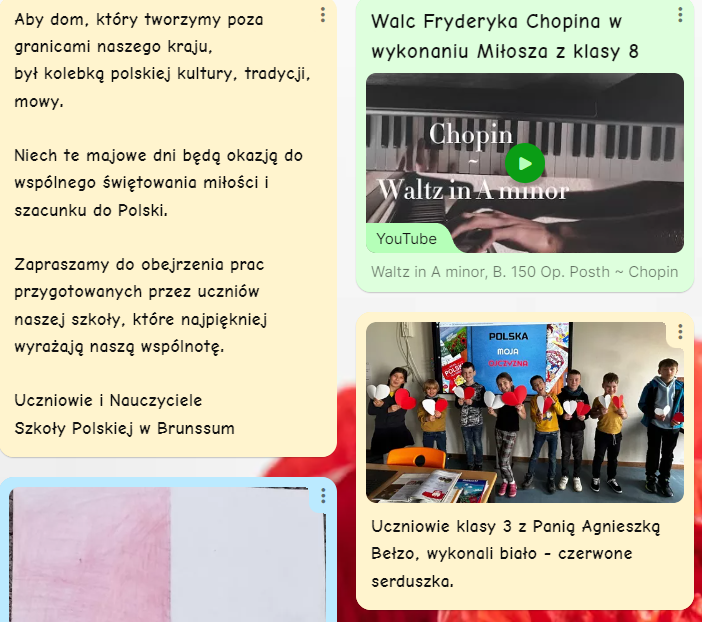 Aby Dom, który tworzymy poza granicami naszego Kraju, był kolebką polskiej kultury, tradycji, mowy…