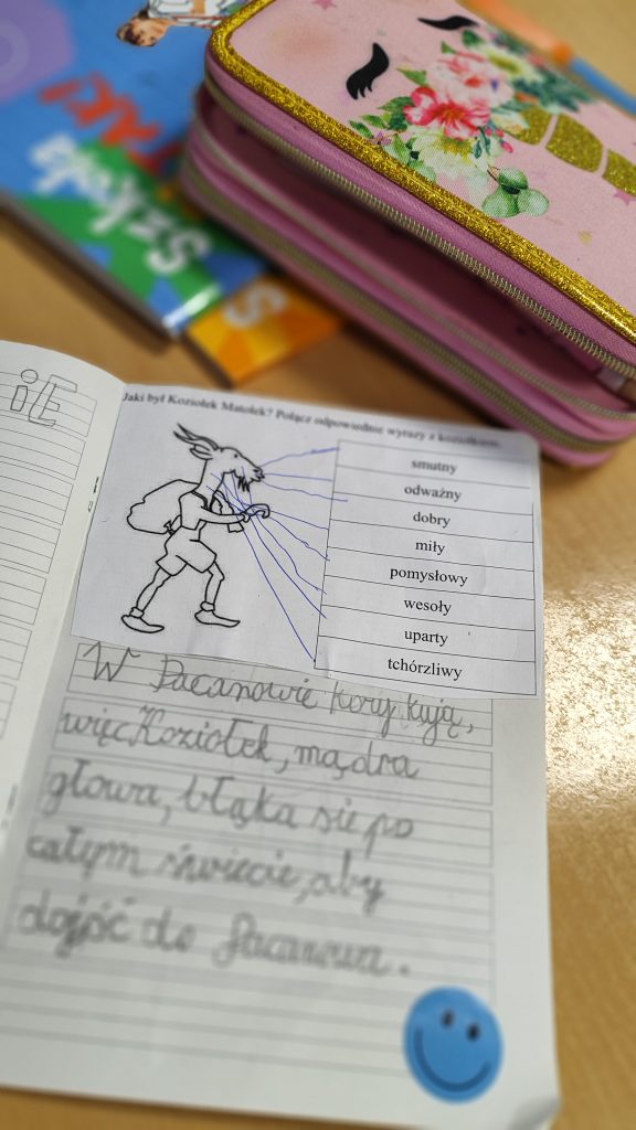 Koziołek Matołek w klasie 1b