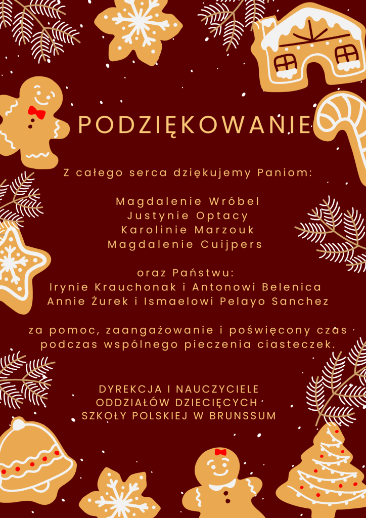 Ciasteczka to symbol hojności – podziękowanie Rodzicom z Oddziałów Dziecięcych