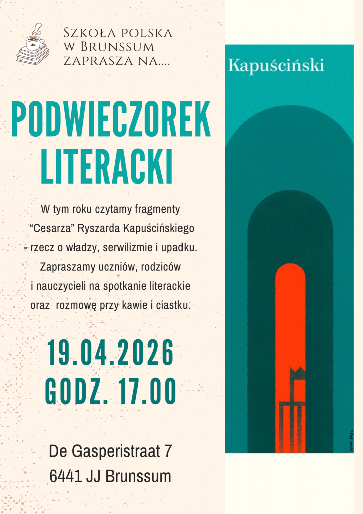 Podwieczorek Literacki 2026